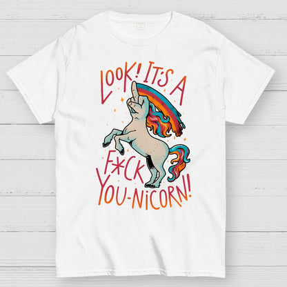 F-You Unicorn Geek T-Shirt