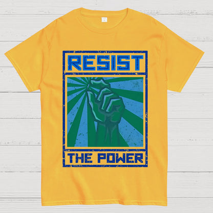 Resist the Power Geek T-Shirt