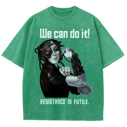 We Can Do It Opposing Is Hopeless Vintage Distressed T-shirt