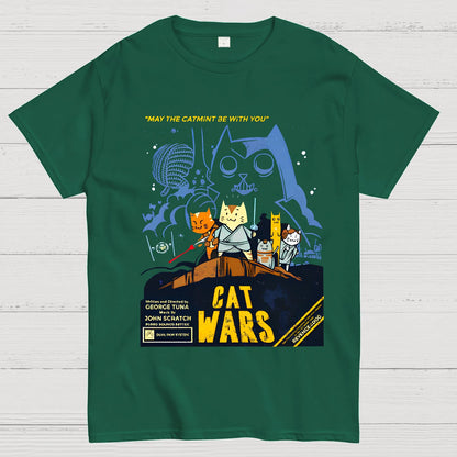 Cat Wars��Revenge of The Dog Geeky T-Shirt