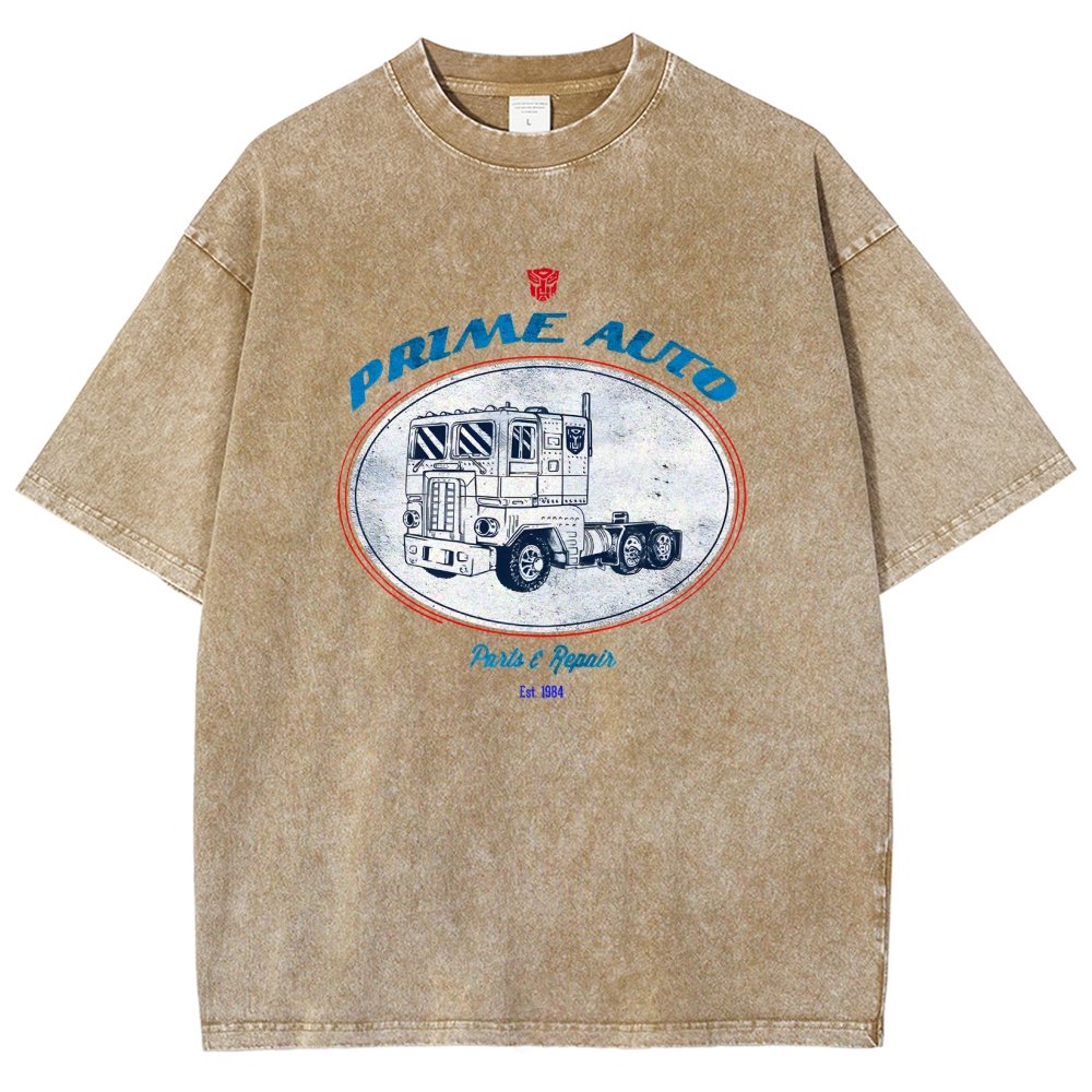 Prime Auto Vintage Distressed T-shirt