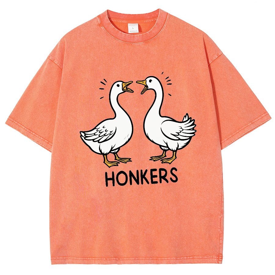 Honkers Funny Goose Vintage Distressed T-shirt