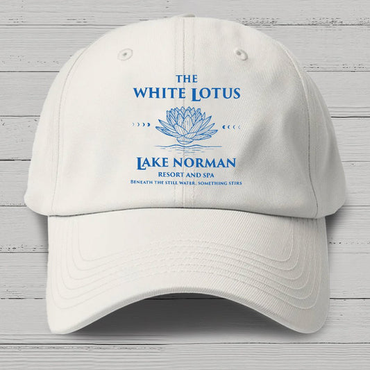 White Blossom LKN Cotton Hat