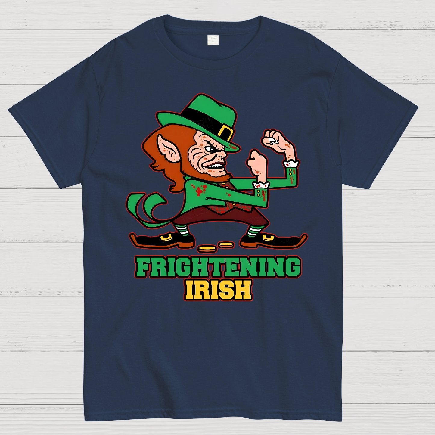 Frightening Irish- St. Patrick's Day Geek T-Shirt