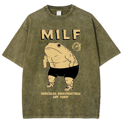 Deadly Form DILF Vintage Distressed T-shirt