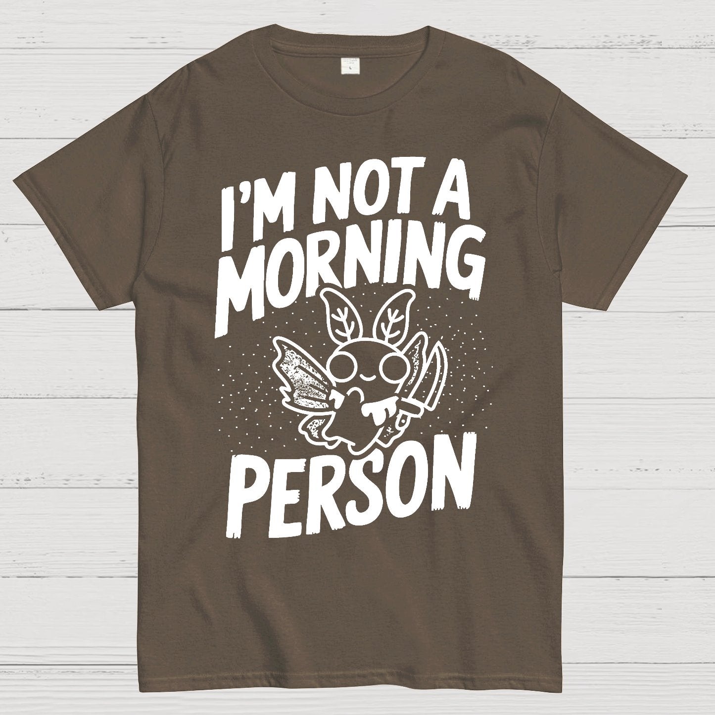 Not A Morning Bug Geek T-Shirt