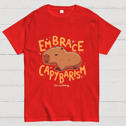 Capybarism Do nothing Geek T-Shirt