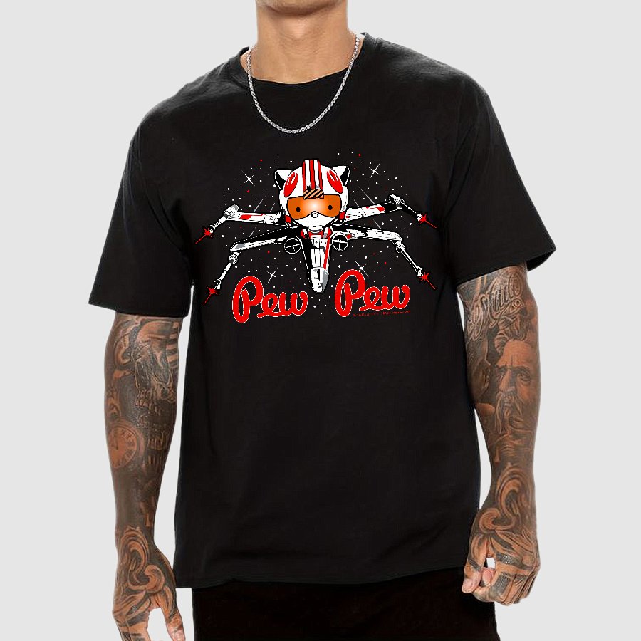 Wild Cat Standby Geek T-Shirt