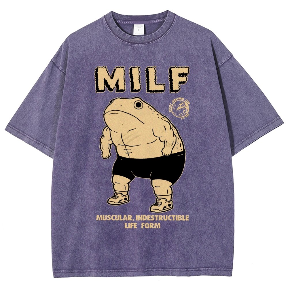 Deadly Form DILF Vintage Distressed T-shirt