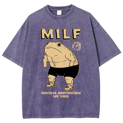 Deadly Form DILF Vintage Distressed T-shirt