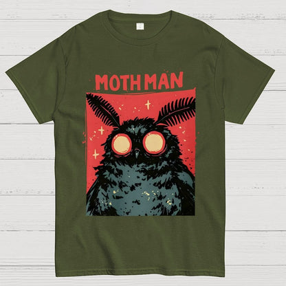 Cryptid Mothman Unisex Geek T-Shirt
