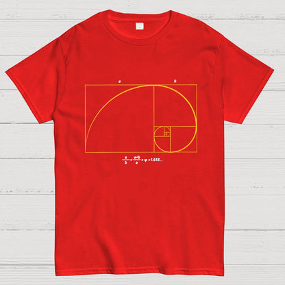 Fibonacci Shirt ∙ Math Art ∙ Science Engineer Geeky T-Shirt