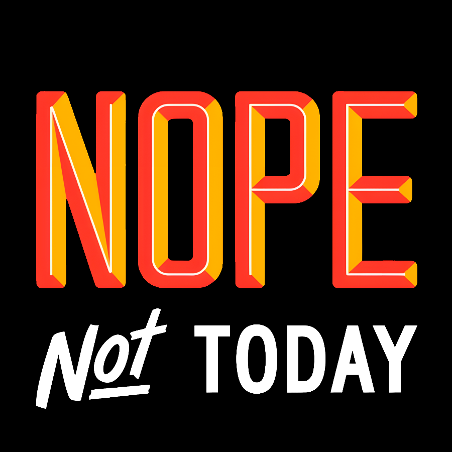 NOPE Geek T-Shirt