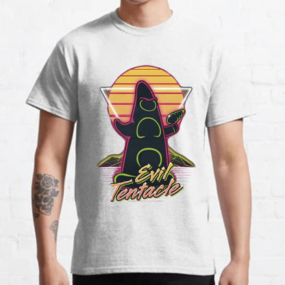Retro Evil Tentacle Nerdy T-Shirt