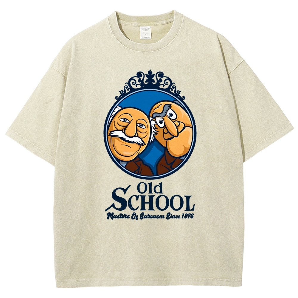 Old School Vintage Distressed T-shirt