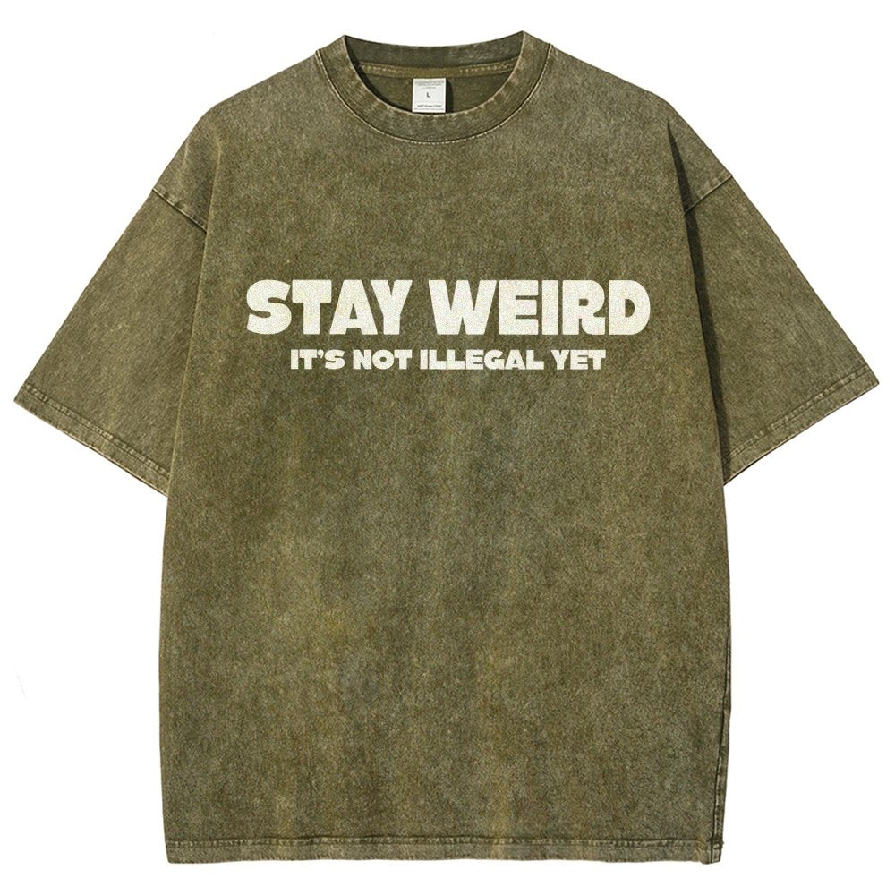 Not Illegal Yet Vintage Distressed T-shirt
