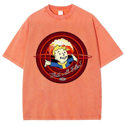That's all folks Vintage Distressed T-shirt