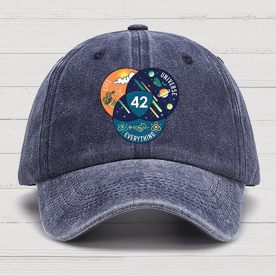 42 Answer to Life Universe and Everything Essential Cotton Hat