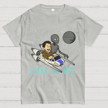 Cass And K2 Geek T-Shirt