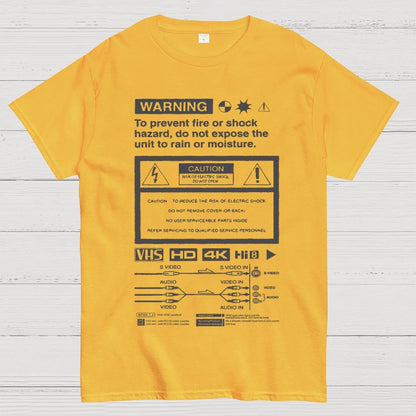 VCR Danger Geek T-Shirt