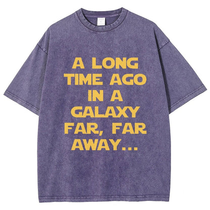 A Cosmos Far Away Vintage Distressed T-shirt