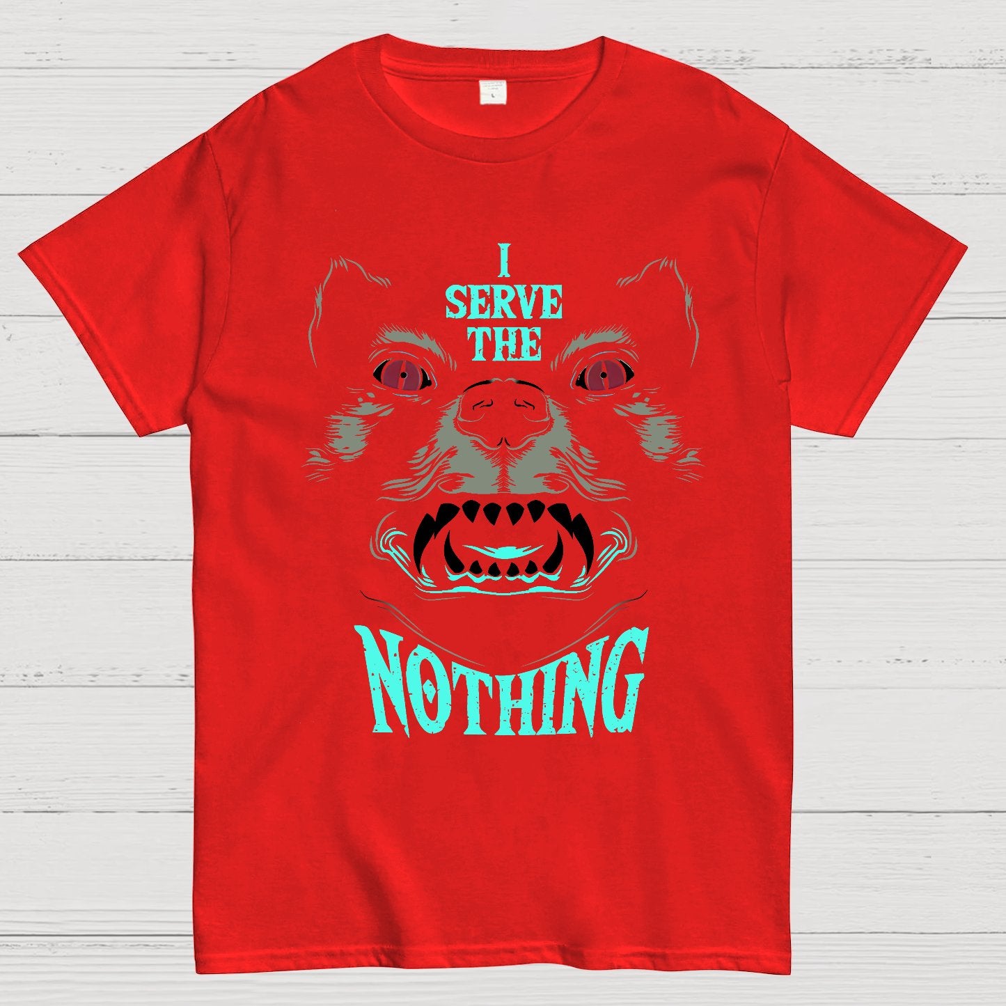 I Serve The Nothing Geek T-Shirt