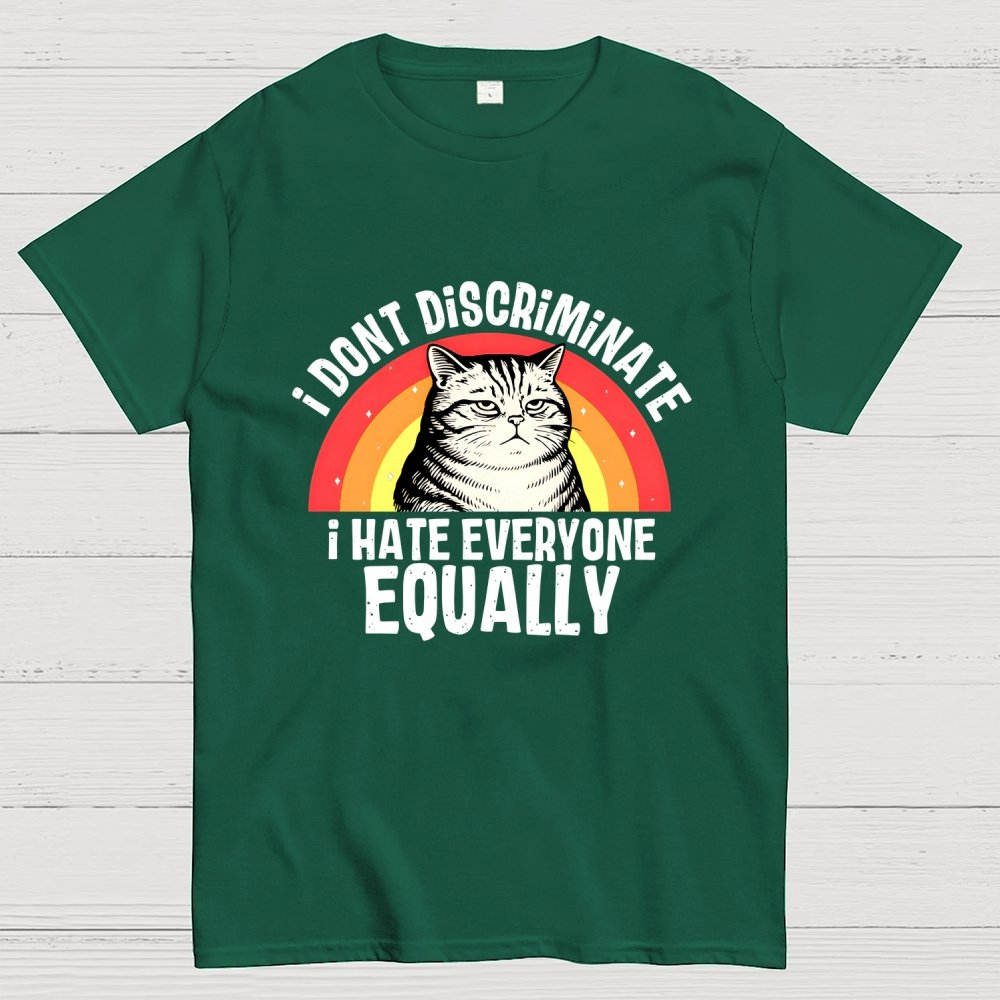 I Hate Everyone Equally Geek T-Shirt