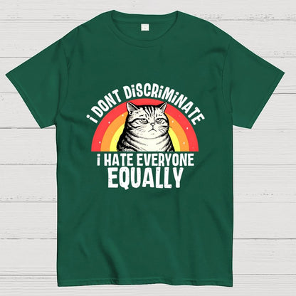 I Hate Everyone Equally Geek T-Shirt