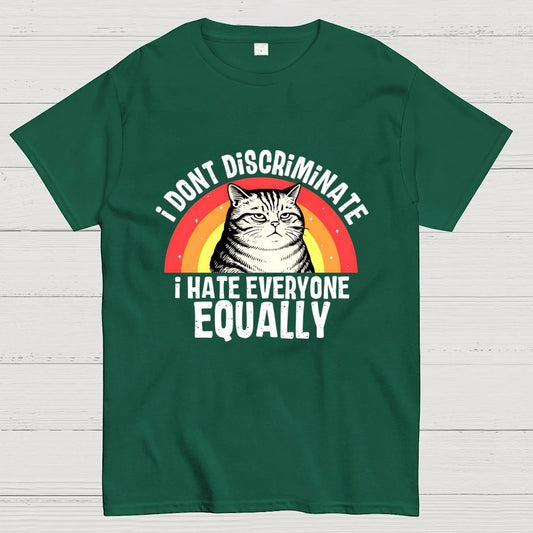 I Hate Everyone Equally Geek T-Shirt