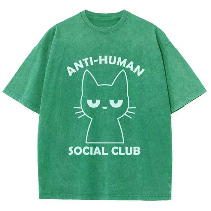 Anti-Human Social Club Vintage Distressed T-shirt