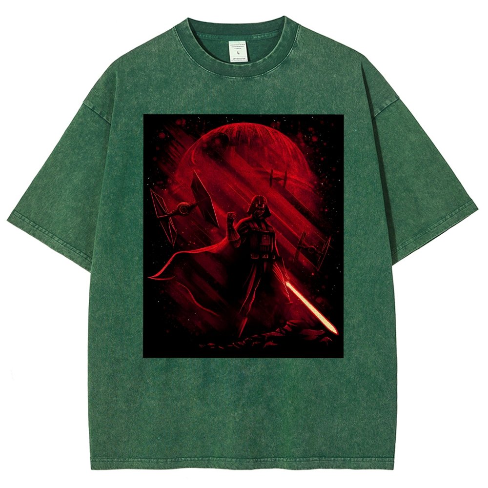 Dark Power Vintage Distressed T-shirt