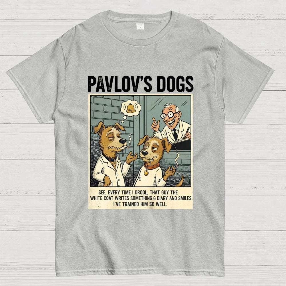 Pavlov's Dogs Art Print Geek T-Shirt