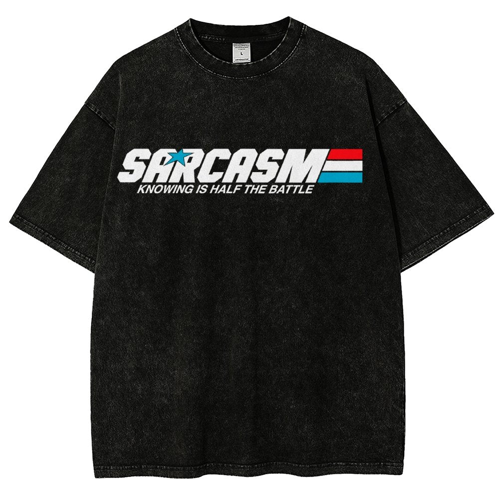 A Real Sarcastic Hero Vintage Distressed T-shirt