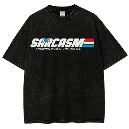 A Real Sarcastic Hero Vintage Distressed T-shirt