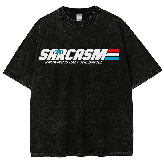 A Real Sarcastic Hero Vintage Distressed T-shirt