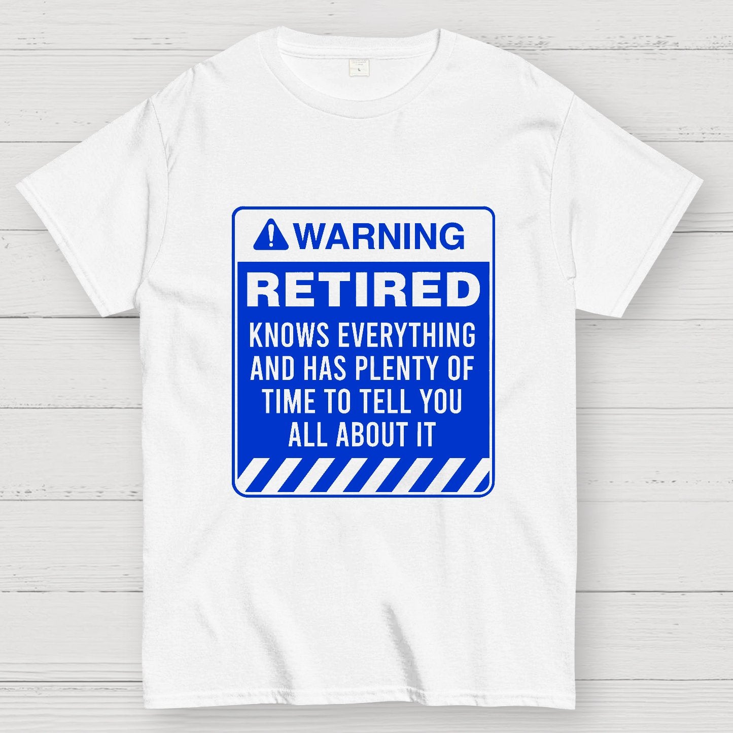 Retired Warning Geek T-Shirt
