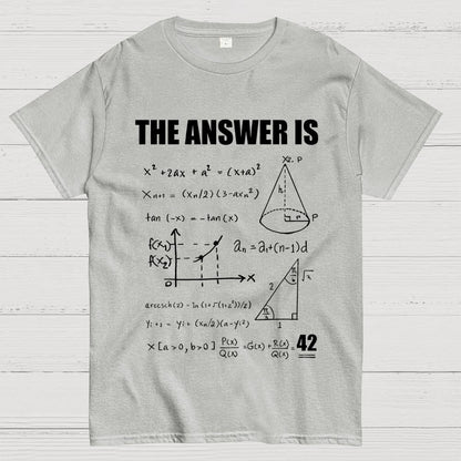 42 The Answer To Life The Universe Geek T-Shirt
