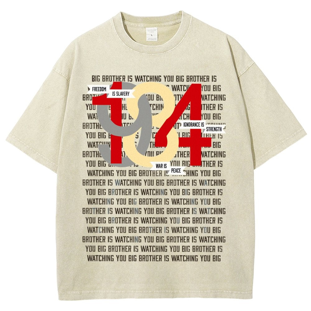 1984 Vintage Distressed T-shirt