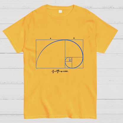 Fibonacci Shirt ∙ Math Art ∙ Science Engineer Geeky T-Shirt