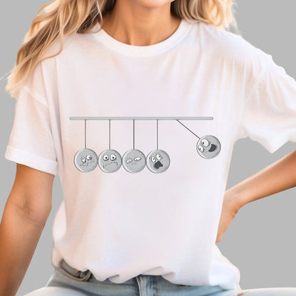 Schrodinger's Emoticon Geek T-Shirt