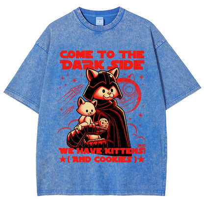 We Have Kittens and Cookies Vintage Distressed T-shirt
