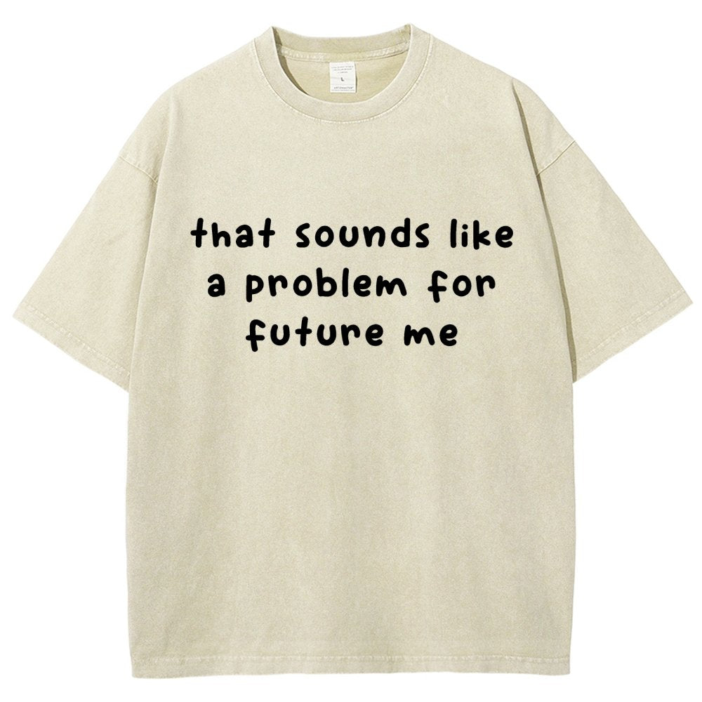 Future Problem Vintage Distressed T-shirt