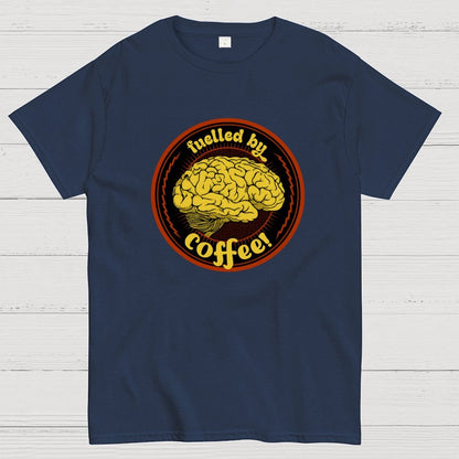 Fulled By Coffee Brain Geek T-Shirt