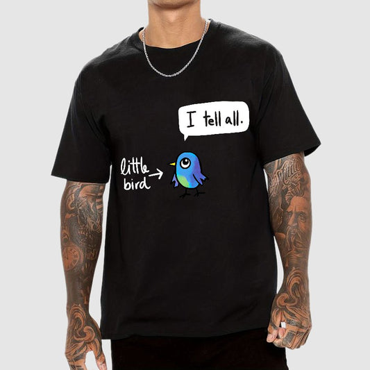 The Bird Said It All Geek T-Shirt