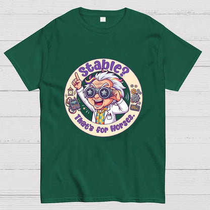 Stable That’S For Horses Art Print Geek T-Shirt