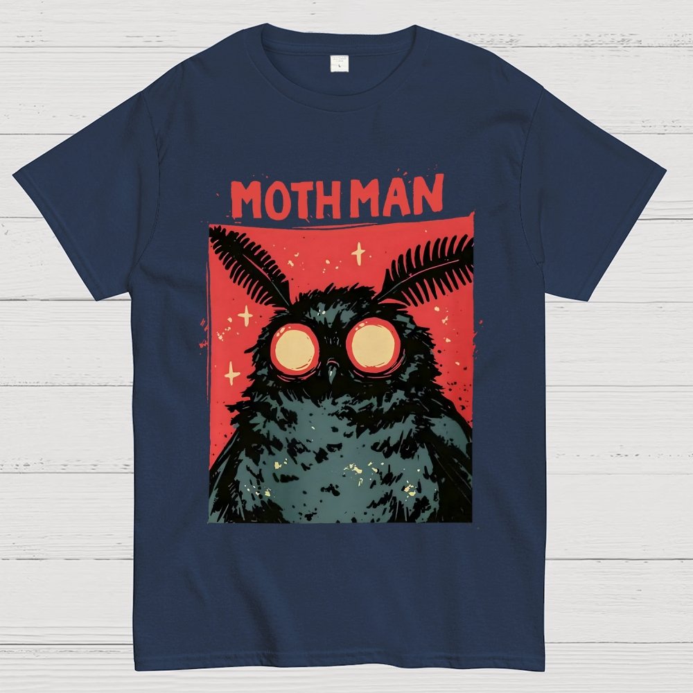 Cryptid Mothman Unisex Geek T-Shirt