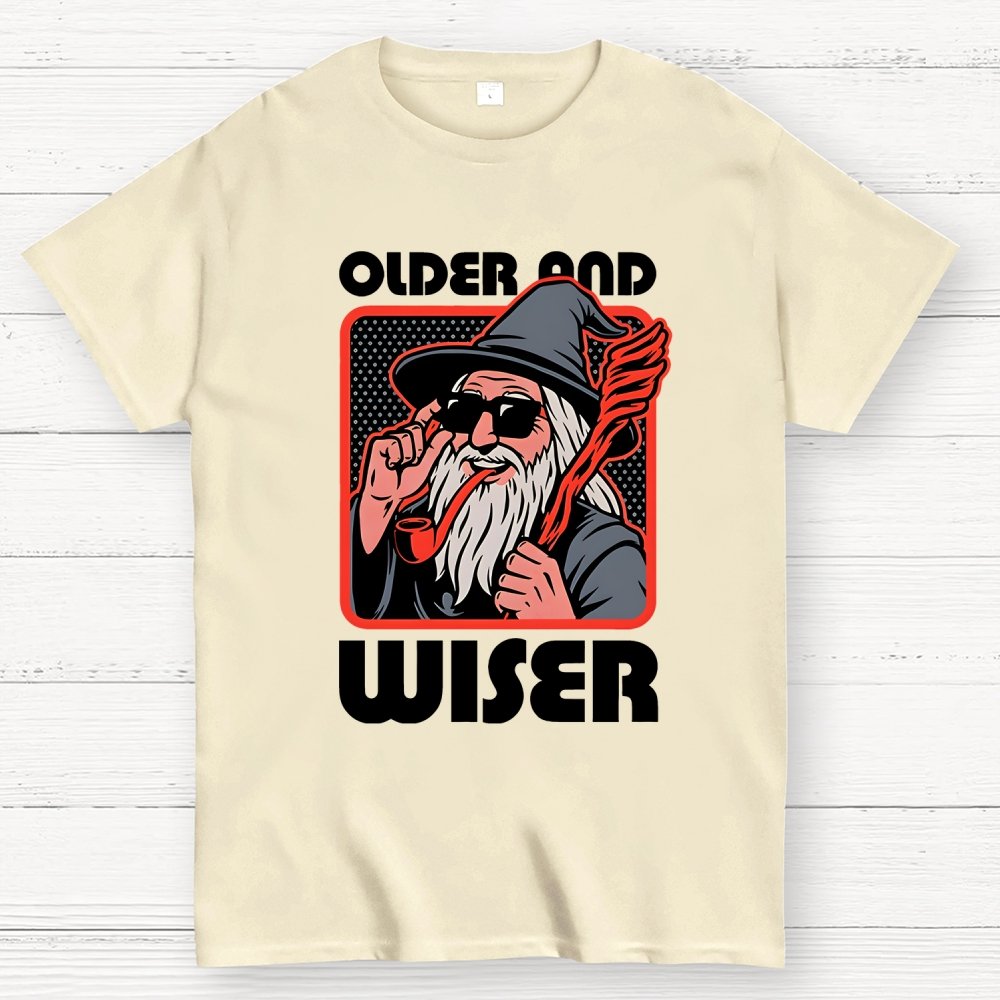 Old Wise Wizard Pop Art Geek T-Shirt