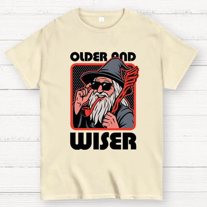 Old Wise Wizard Pop Art Geek T-Shirt