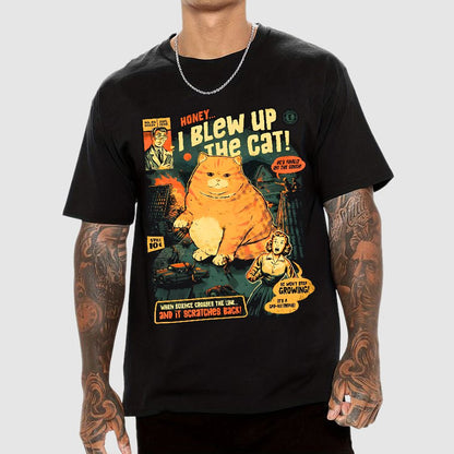 Honey I Blew Up The Cat Geek T-Shirt