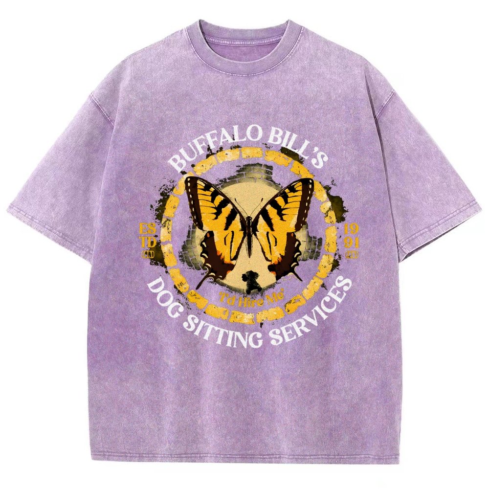 Wild Buffalo Services Vintage Distressed T-shirt